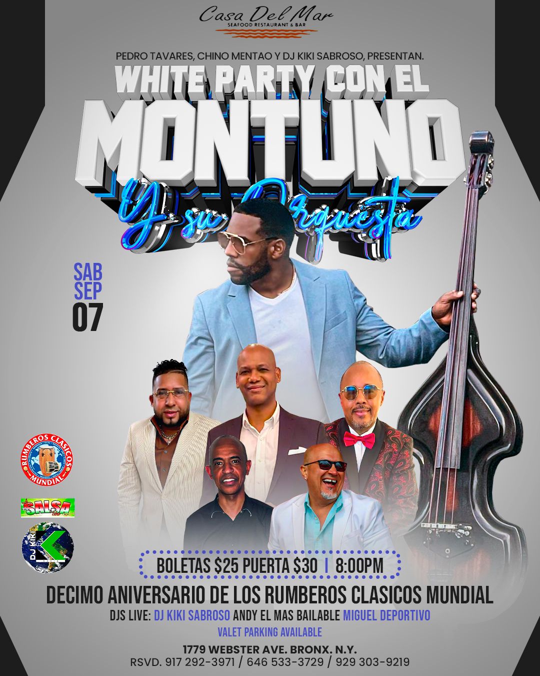 WHITE PARTY CON EL MONTUNO Y SU ORQUESTA