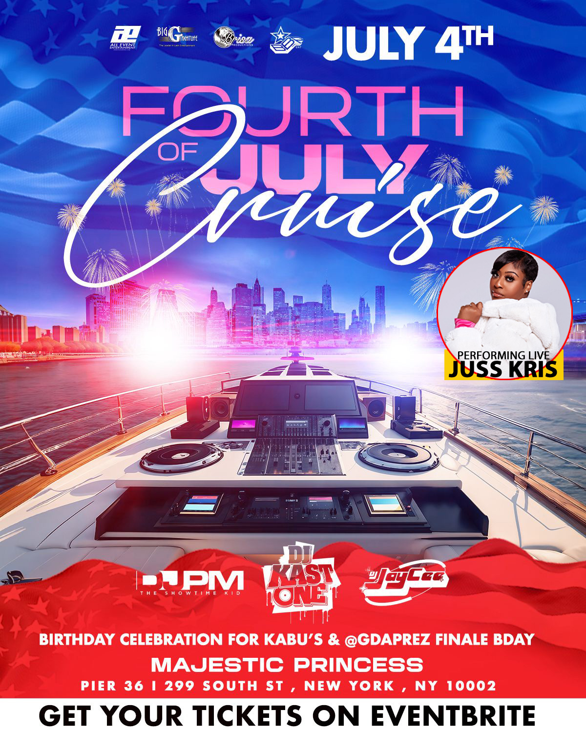 fourth of july cruises new jersey