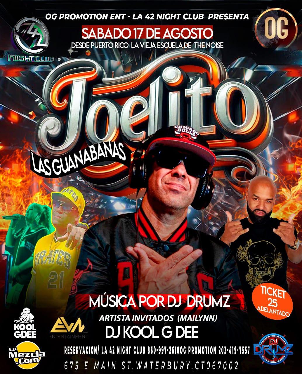 Buy tickets for JOELITO LAS GUANABANAS JOELITO LAS GUANABANAS