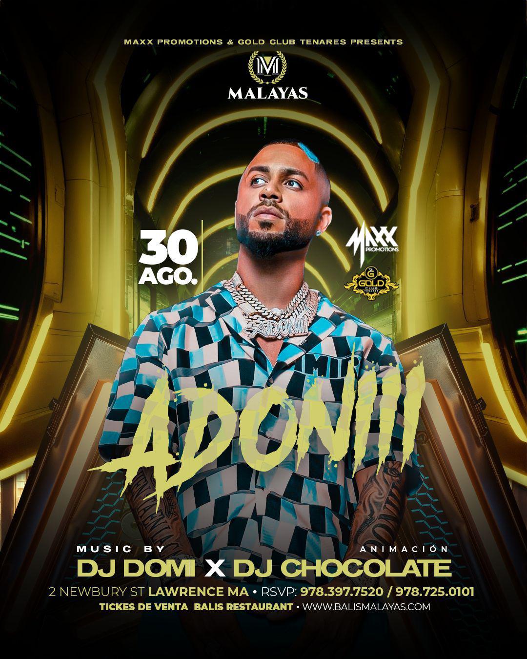 Buy tickets for DJ ADONI DJ ADONI