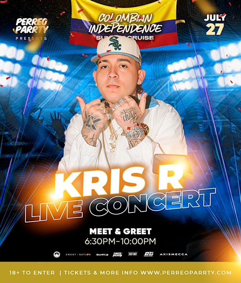 Buy tickets for Kris R Live Concert 18+ Sunset Cruise Experience + Meet & Greet! Kris R Live Concert 18+ Sunset Cruise Experience + Meet & Greet!