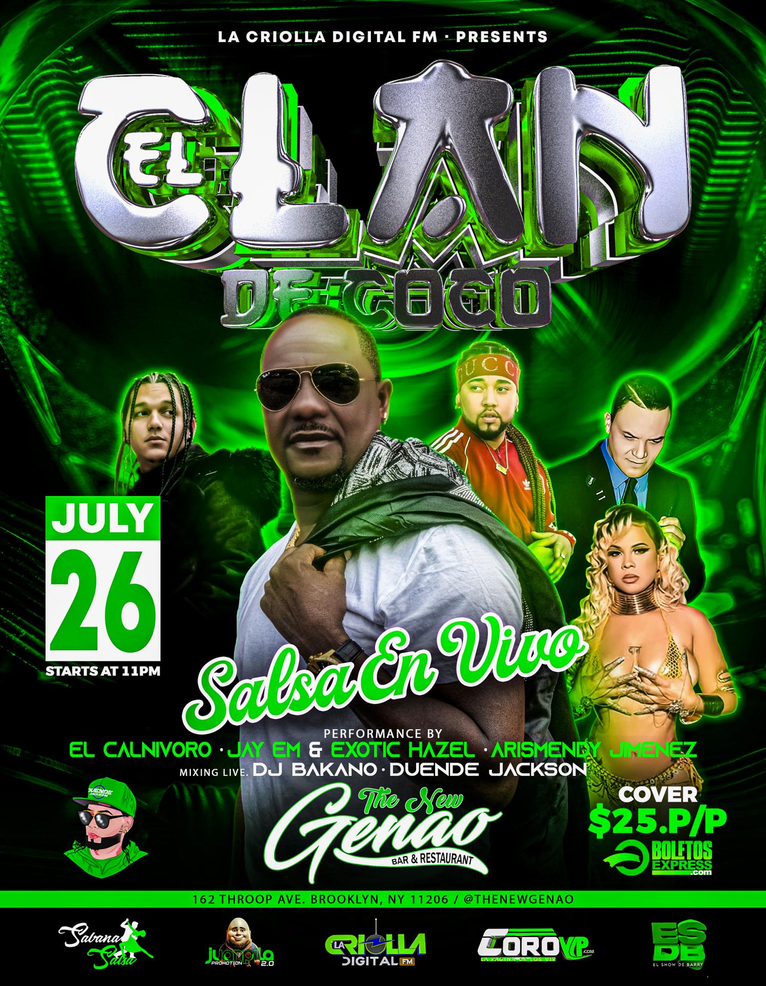 Buy tickets for EL CLAN DE COCO EL CLAN DE COCO