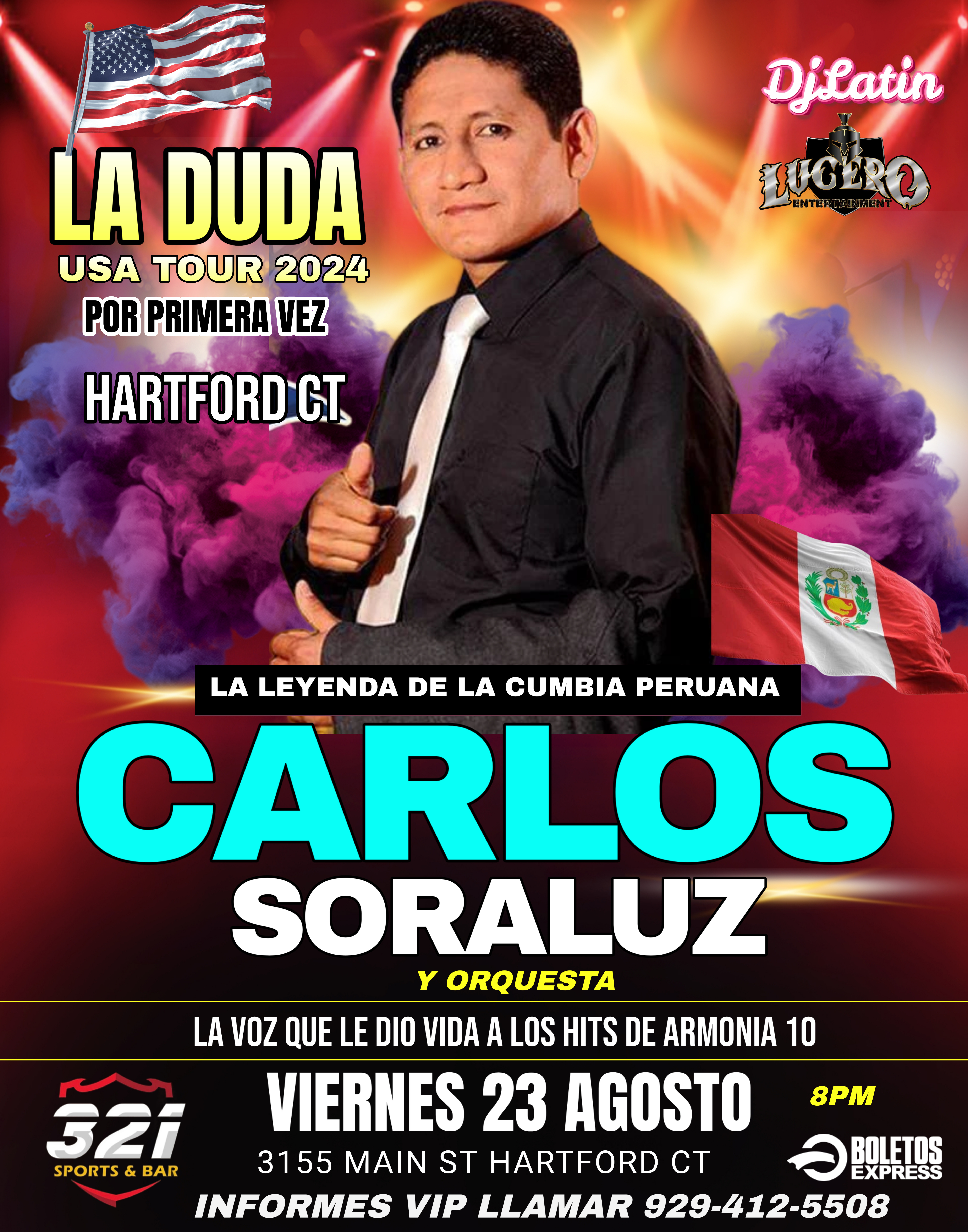 Buy tickets for Carlos Soraluz en concierto. En CT Carlos Soraluz en concierto. En CT