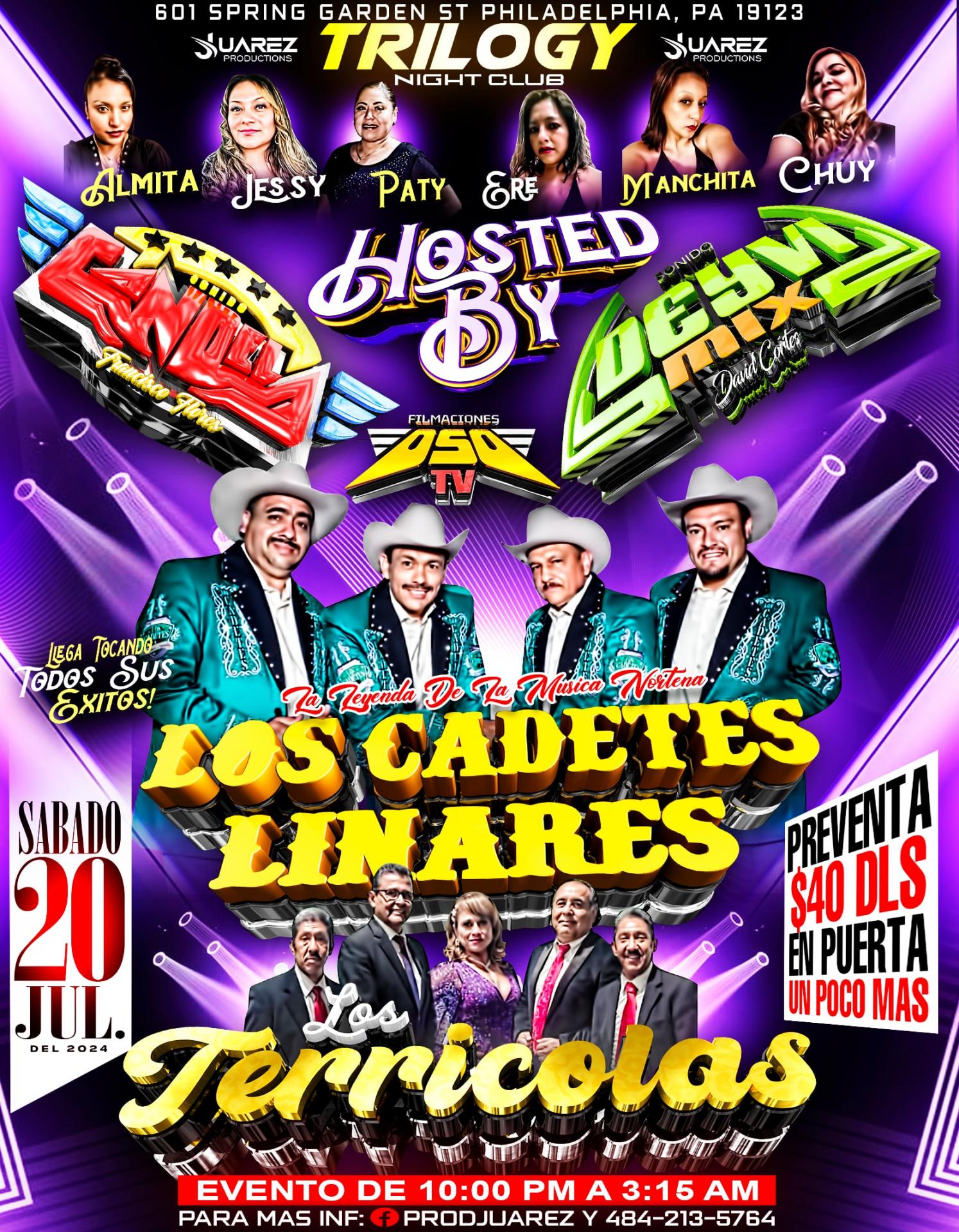 Buy tickets for LOS CADETES DE LINARES LOS CADETES DE LINARES