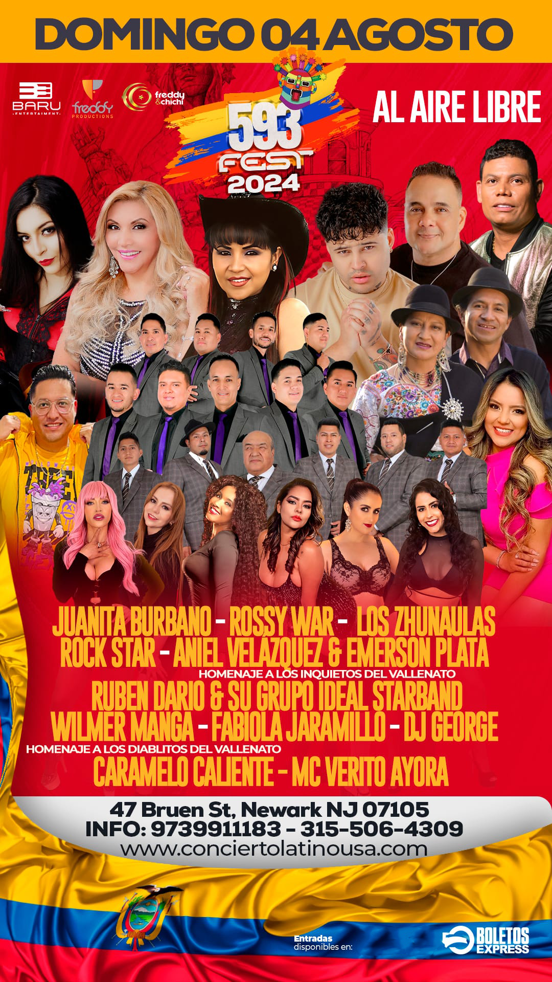 Buy tickets for 593 FEST 2024 NEWARK NJ 593 FEST 2024 NEWARK NJ