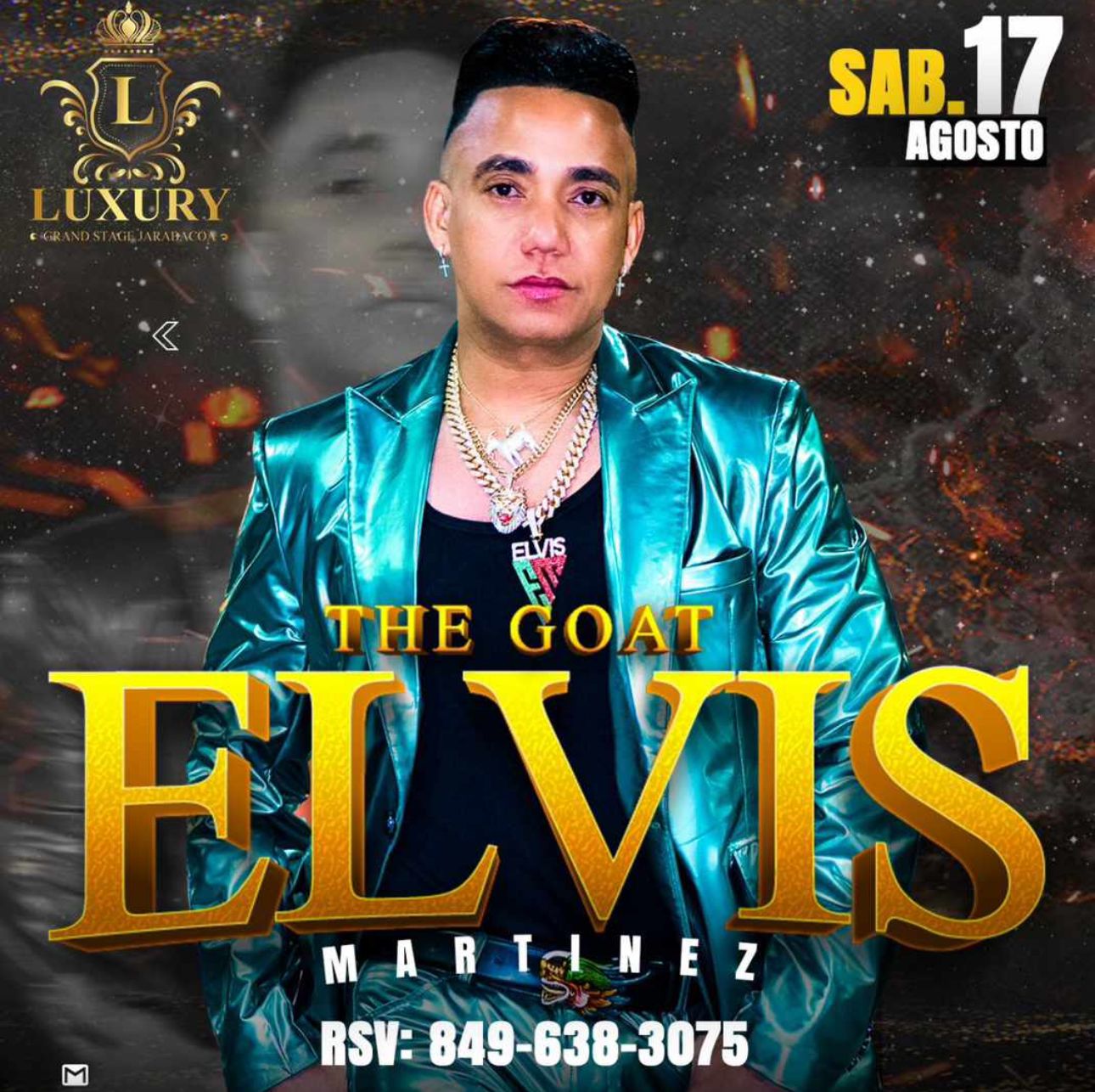 Buy tickets for ELVIS MARTINEZ ELVIS MARTINEZ