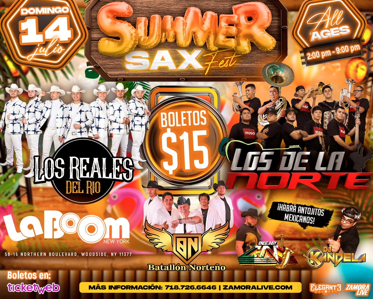 Buy tickets for SUMMER SAX FEST SUMMER SAX FEST
