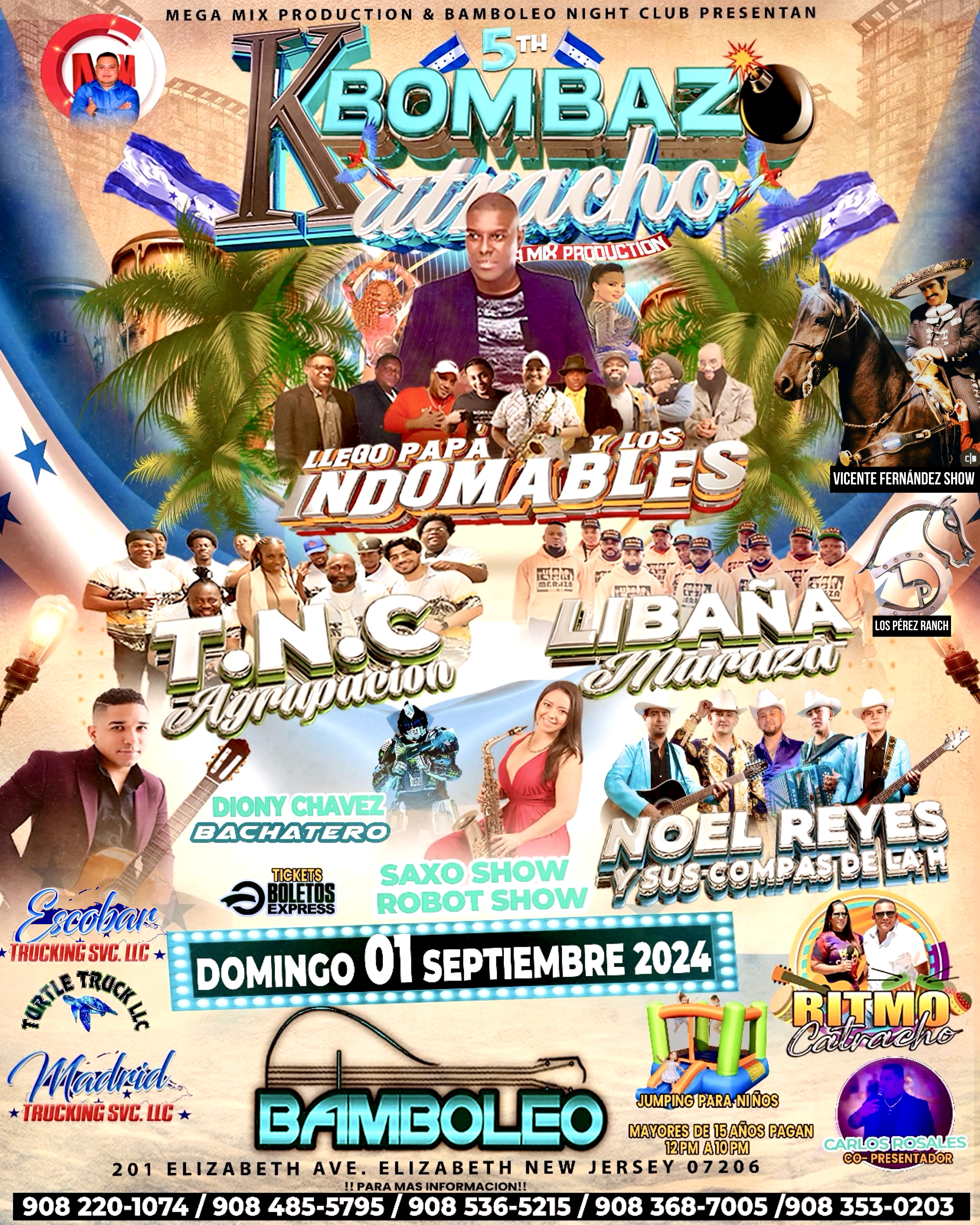 Buy tickets for LLEGO PAPÁ Y LOS INDOMABLES LLEGO PAPÁ Y LOS INDOMABLES