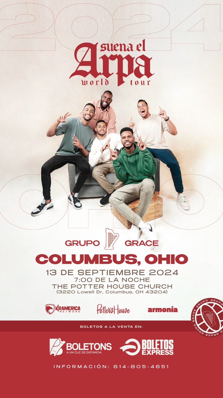 Buy tickets for GRUPO GRACE GRUPO GRACE
