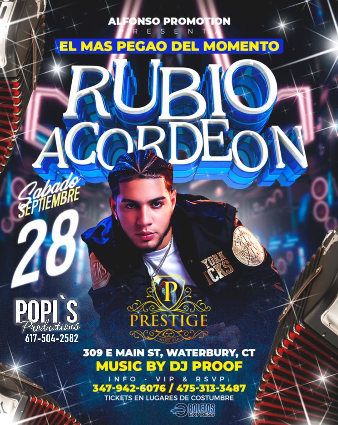 EL RUBIO ACORDEON Tickets BoletosExpress