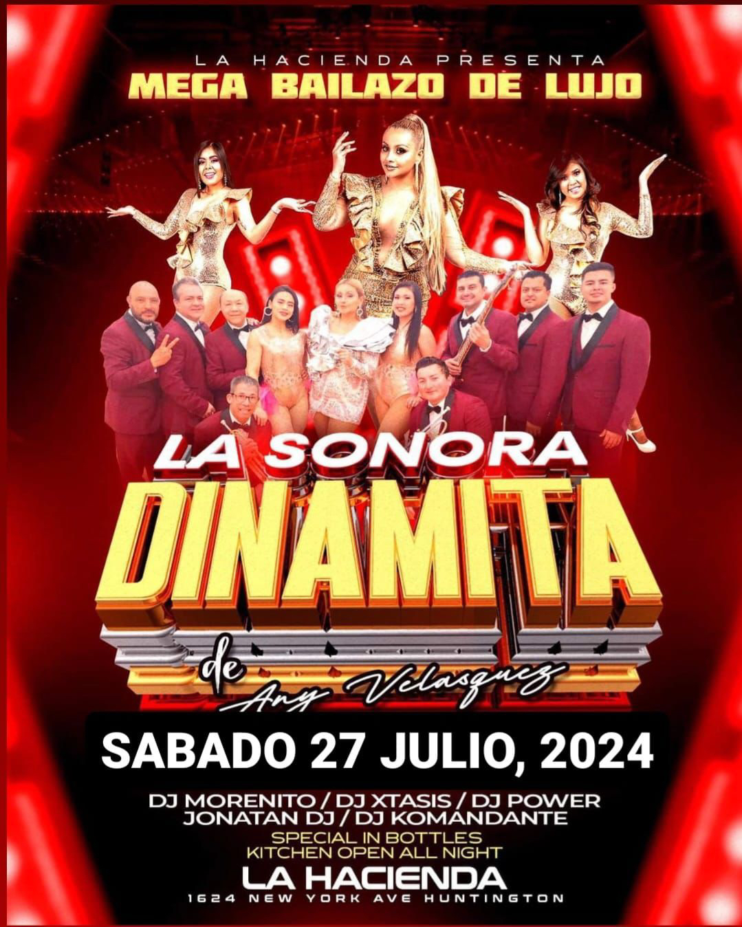 LA SONORA DINAMITA DE ANY VELASQUEZ