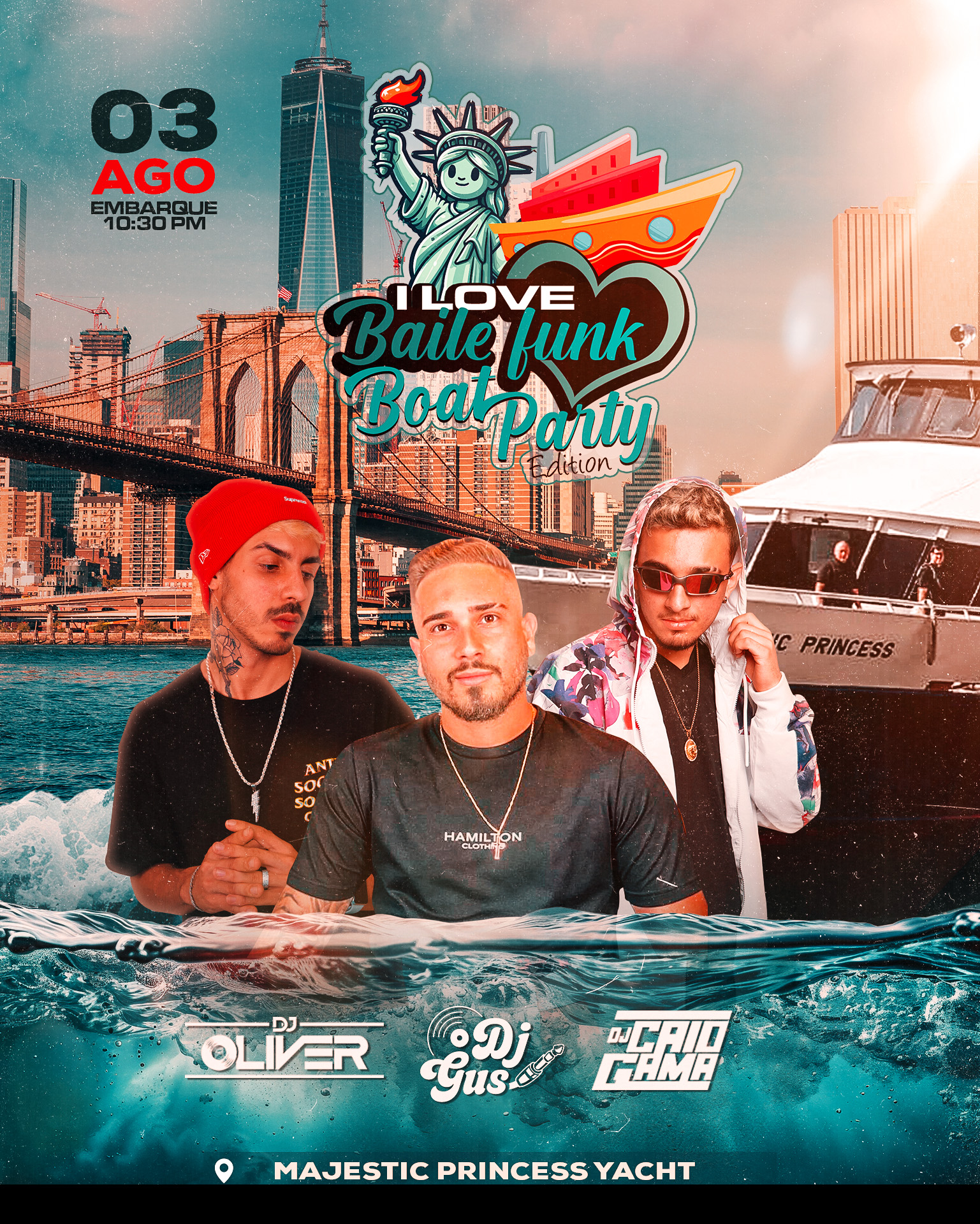 Buy tickets for i love baile funk boat party i love baile funk boat party