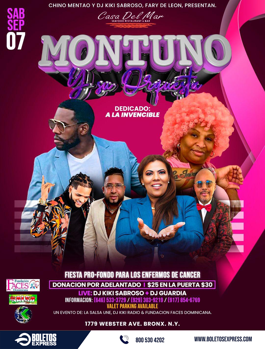 Buy tickets for MONTUNO Y SU ORQUESTA MONTUNO Y SU ORQUESTA