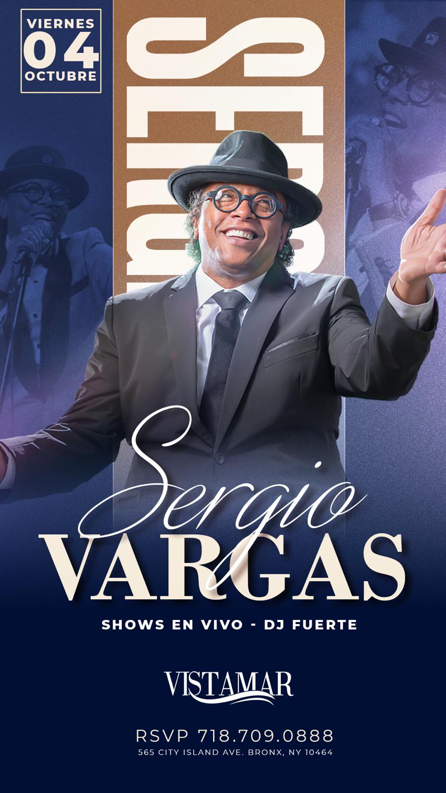 Buy tickets for SERGIO VARGAS SERGIO VARGAS