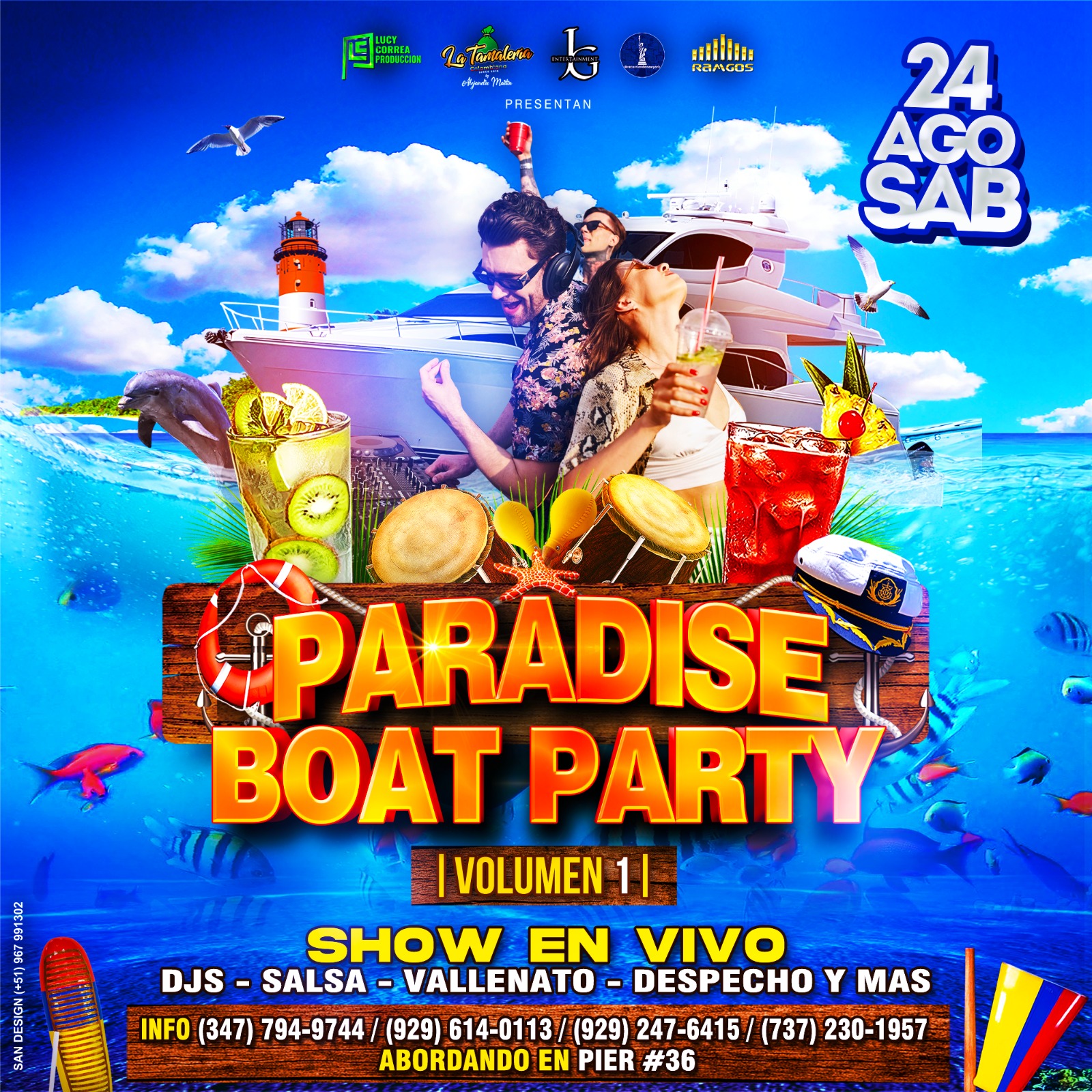 PARADISE BOAT PARTY, NEW YORK