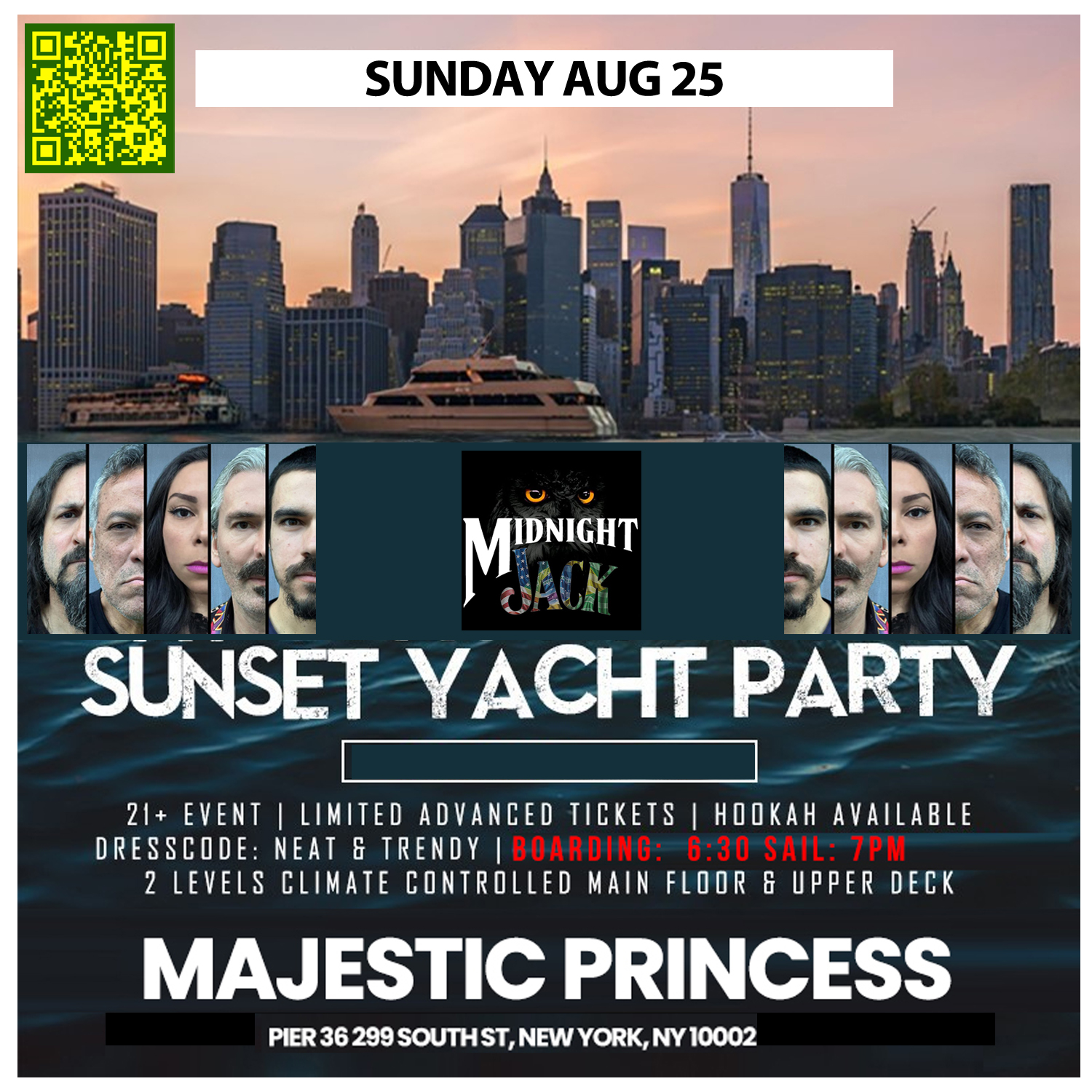 Buy tickets for Sunset party with Midnight Jack by Brasil tonite Sunset party with Midnight Jack by Brasil tonite