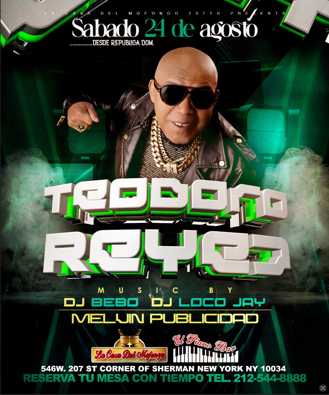 Buy tickets for LA NOCHE DE TEODORO REYES LA NOCHE DE TEODORO REYES