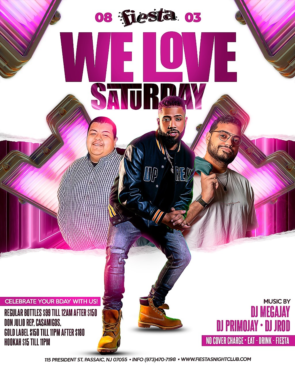 Buy tickets for DJ MEGA JAY, DJ PRIMOJAY, DJ JROD DJ MEGA JAY, DJ PRIMOJAY, DJ JROD