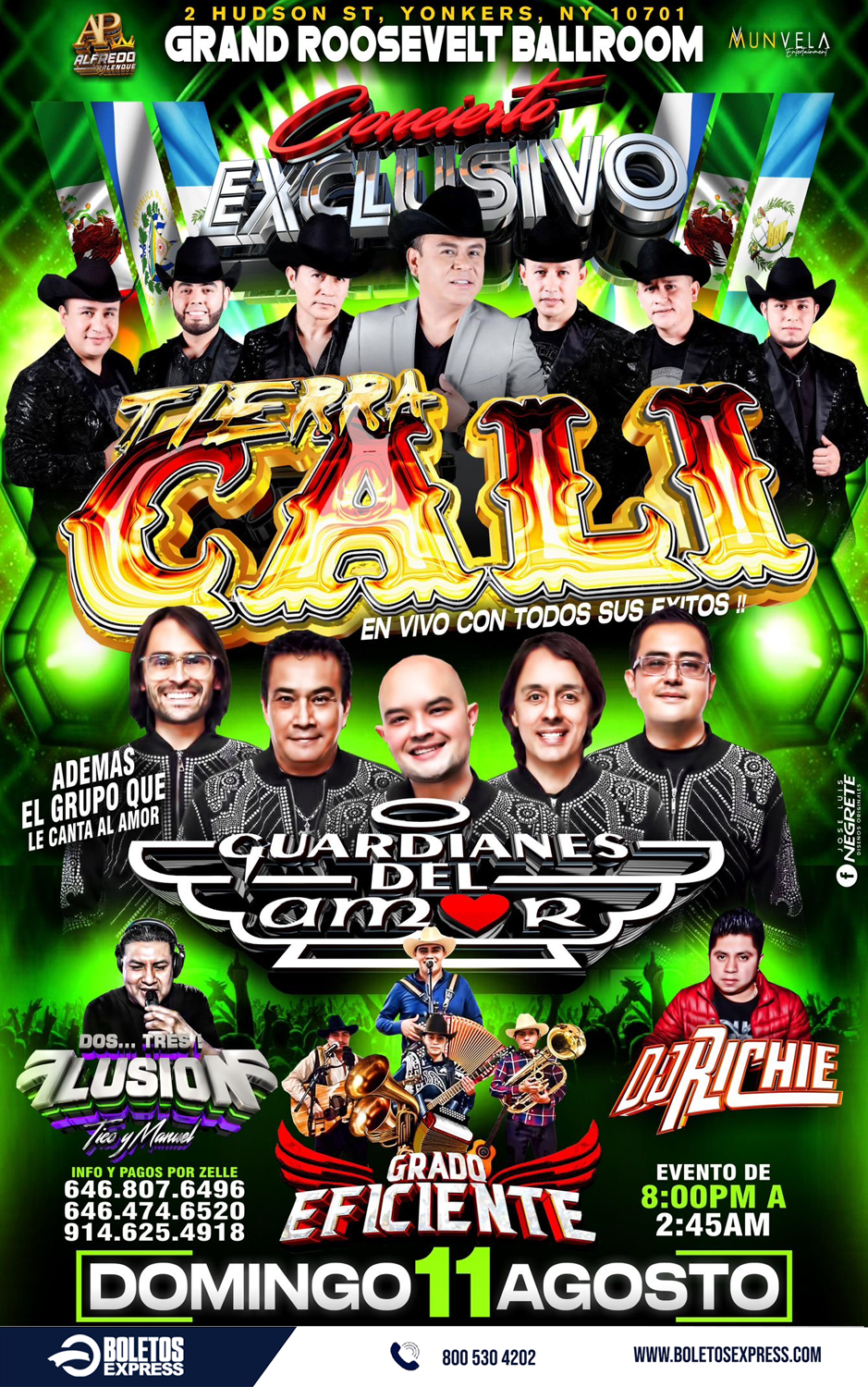 Buy tickets for CONCIERTO EXCLUSIVO - TIERRA CALI CONCIERTO EXCLUSIVO - TIERRA CALI