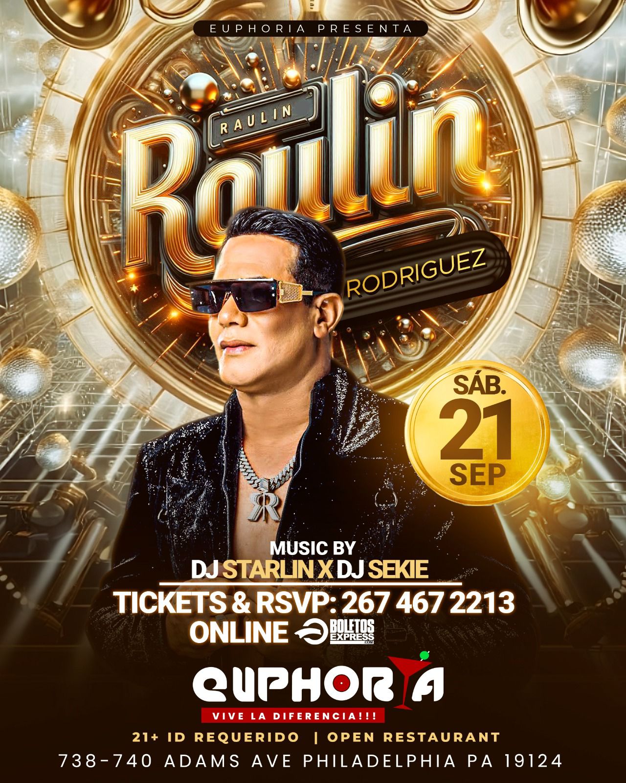 Buy tickets for RAULIN RODRIGUEZ RAULIN RODRIGUEZ