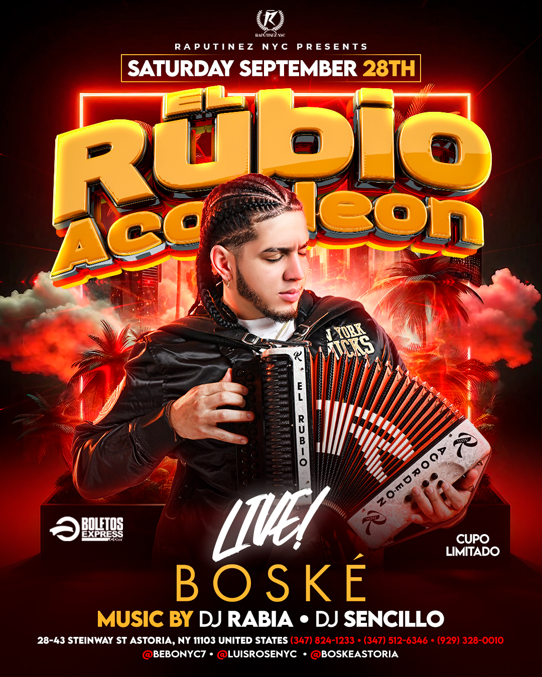 Buy tickets for EL RUBIO ACORDEÓN EL RUBIO ACORDEÓN