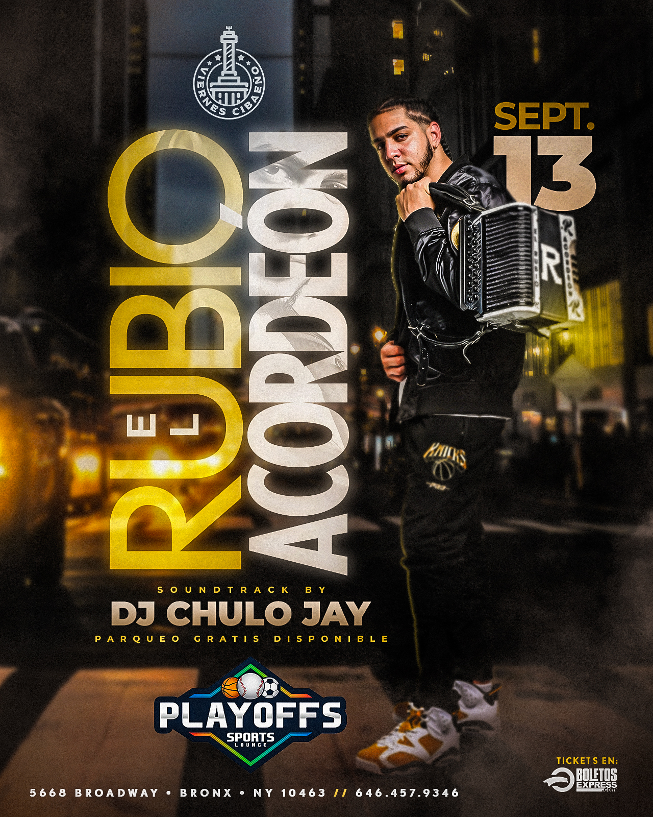 EL RUBIO ACORDEÓN Tickets - BoletosExpress