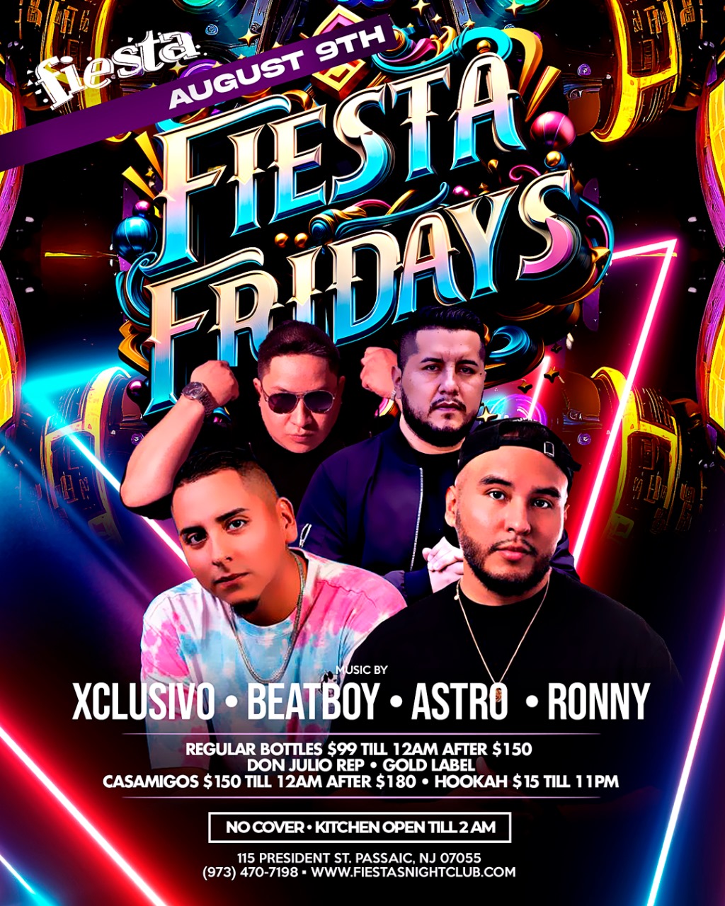 Buy tickets for DJ XCLUSIVO, DJ BEATBOY, DJ ASTRO, DJ RONNY DJ XCLUSIVO, DJ BEATBOY, DJ ASTRO, DJ RONNY