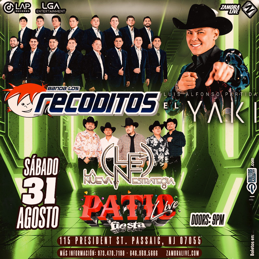 Buy tickets for BANDA LOS RECODITOS, LUIS ALFONSO PARTIDA EL YAQUI, LA NUEVA ESTRATEGIA BANDA LOS RECODITOS, LUIS ALFONSO PARTIDA EL YAQUI, LA NUEVA ESTRATEGIA