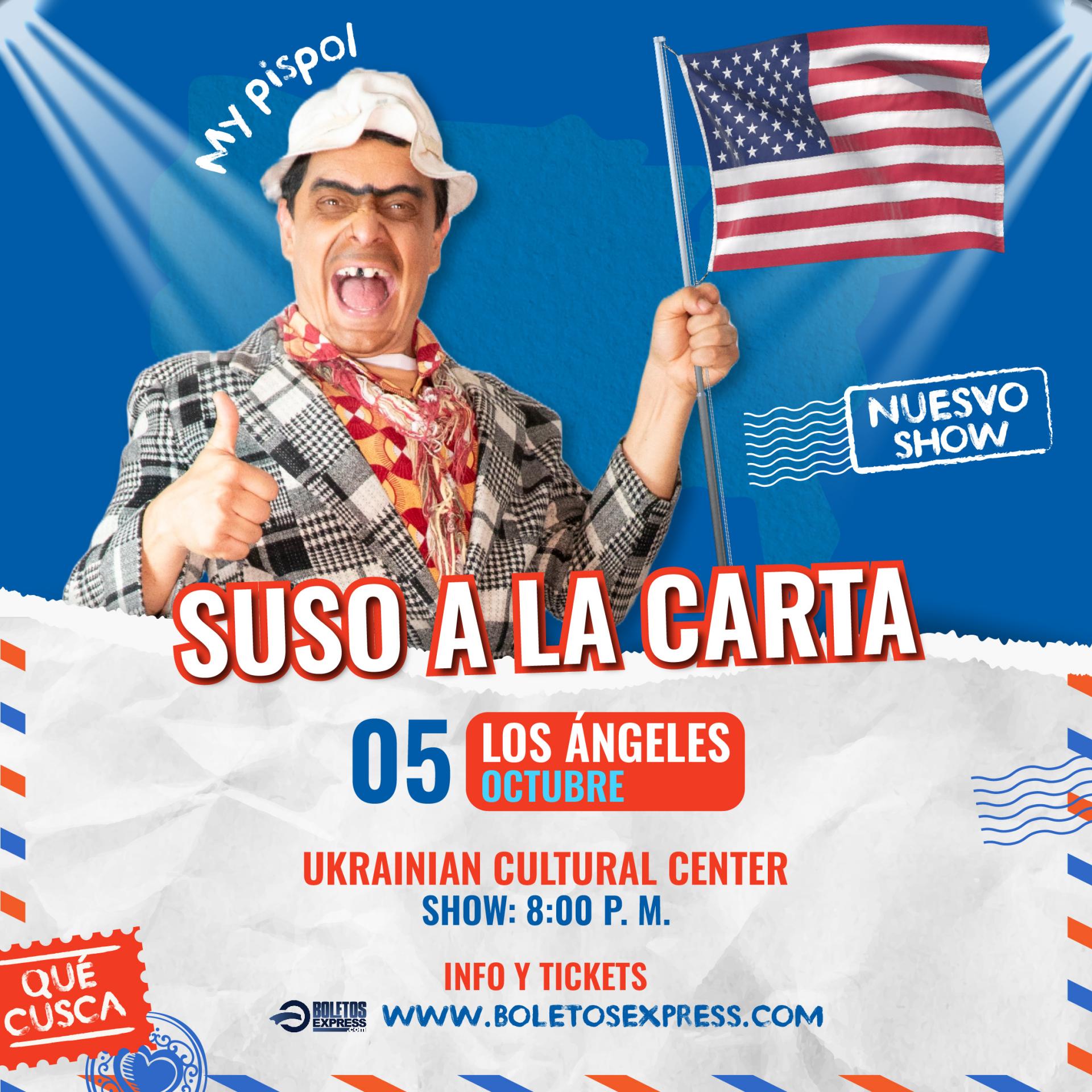 Buy tickets for SUSO A LA CARTA SUSO A LA CARTA