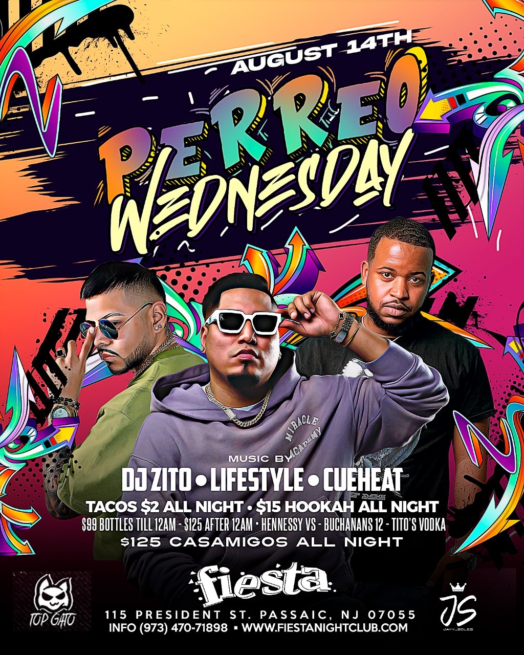Buy tickets for DJ ZITO, DJ LIFESTYLE, DJ CUEHEAT DJ ZITO, DJ LIFESTYLE, DJ CUEHEAT