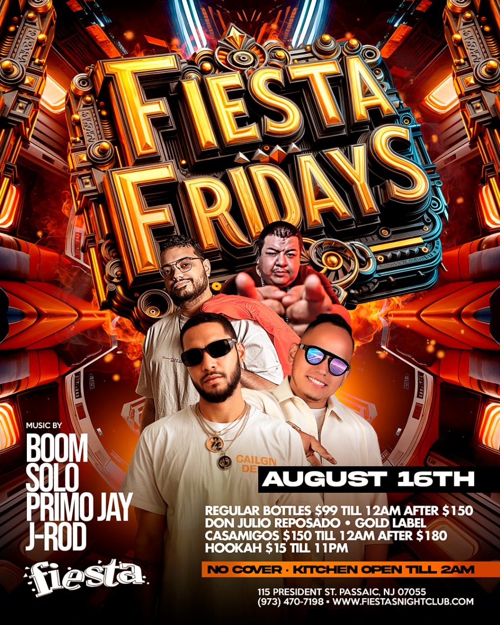Buy tickets for DJ BOOM, DJ SOLO, DJ PRIMO JAY, DJ J-ROD DJ BOOM, DJ SOLO, DJ PRIMO JAY, DJ J-ROD