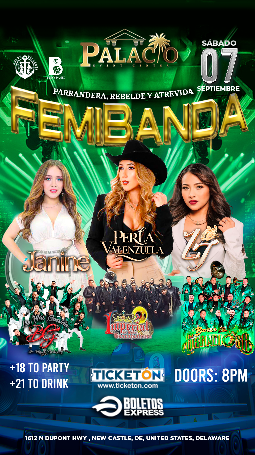 Buy tickets for FEMIBANDA / NOCHE DE MUJERES Y BANDAS FEMIBANDA / NOCHE DE MUJERES Y BANDAS