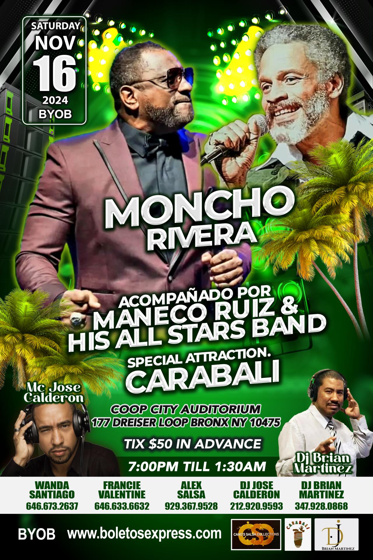 Buy tickets for MONCHO RIVERA MONCHO RIVERA