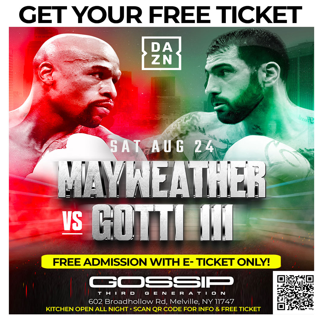 Buy tickets for MAYWEATHER vs GOTTI 3 MAYWEATHER vs GOTTI 3