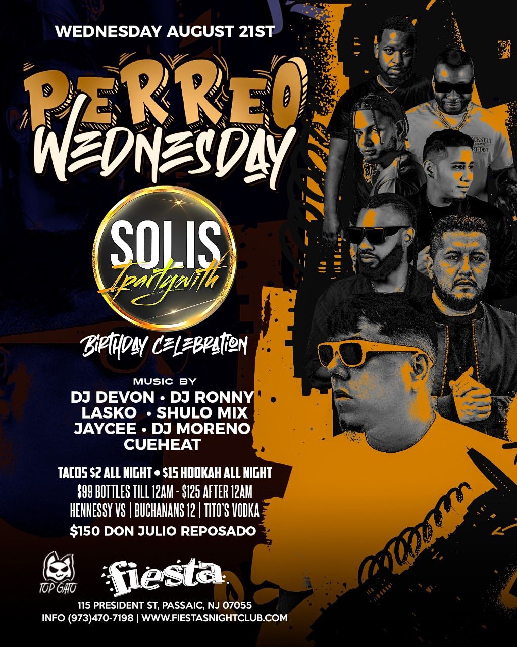 DJ DEVON, DJ RONNY, DJ LASKO, DJ SHULO MIX, JAYCEE, DJ MORENO, DJ CUEHEAT