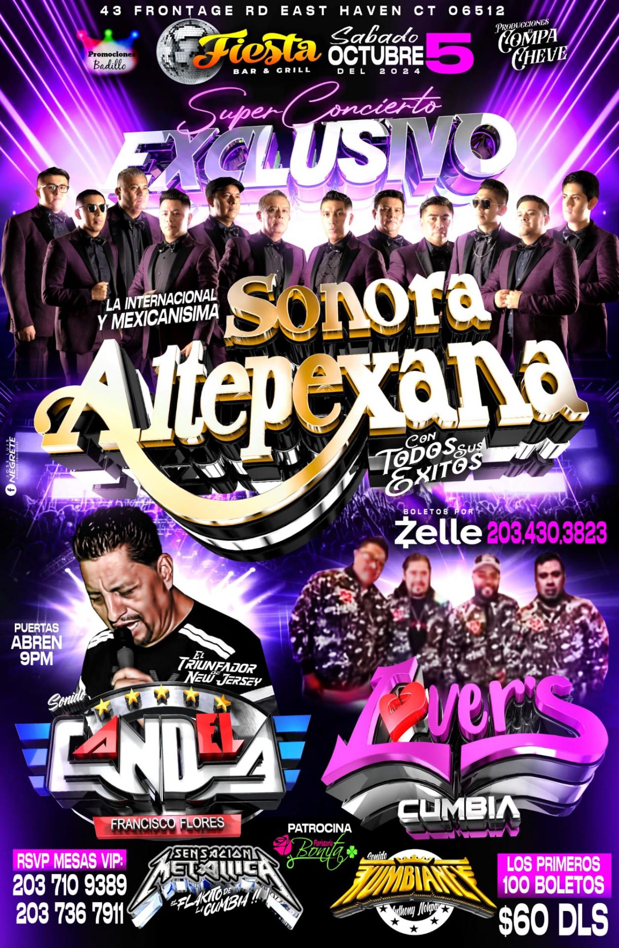 Buy tickets for SONORA ALTEPEXANA SONORA ALTEPEXANA