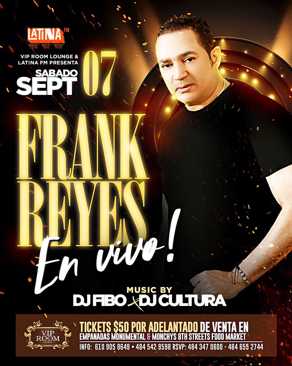 FRANK REYES EN VIVO Tickets - BoletosExpress