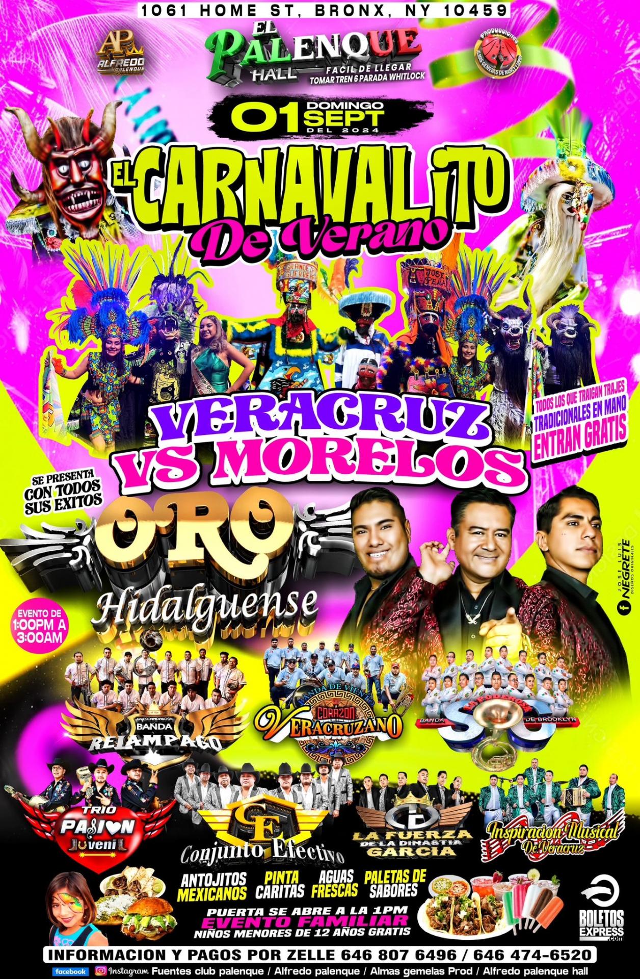 EL CARNAVALITO DEL VERANO - VERACRUZ VS MORELOS