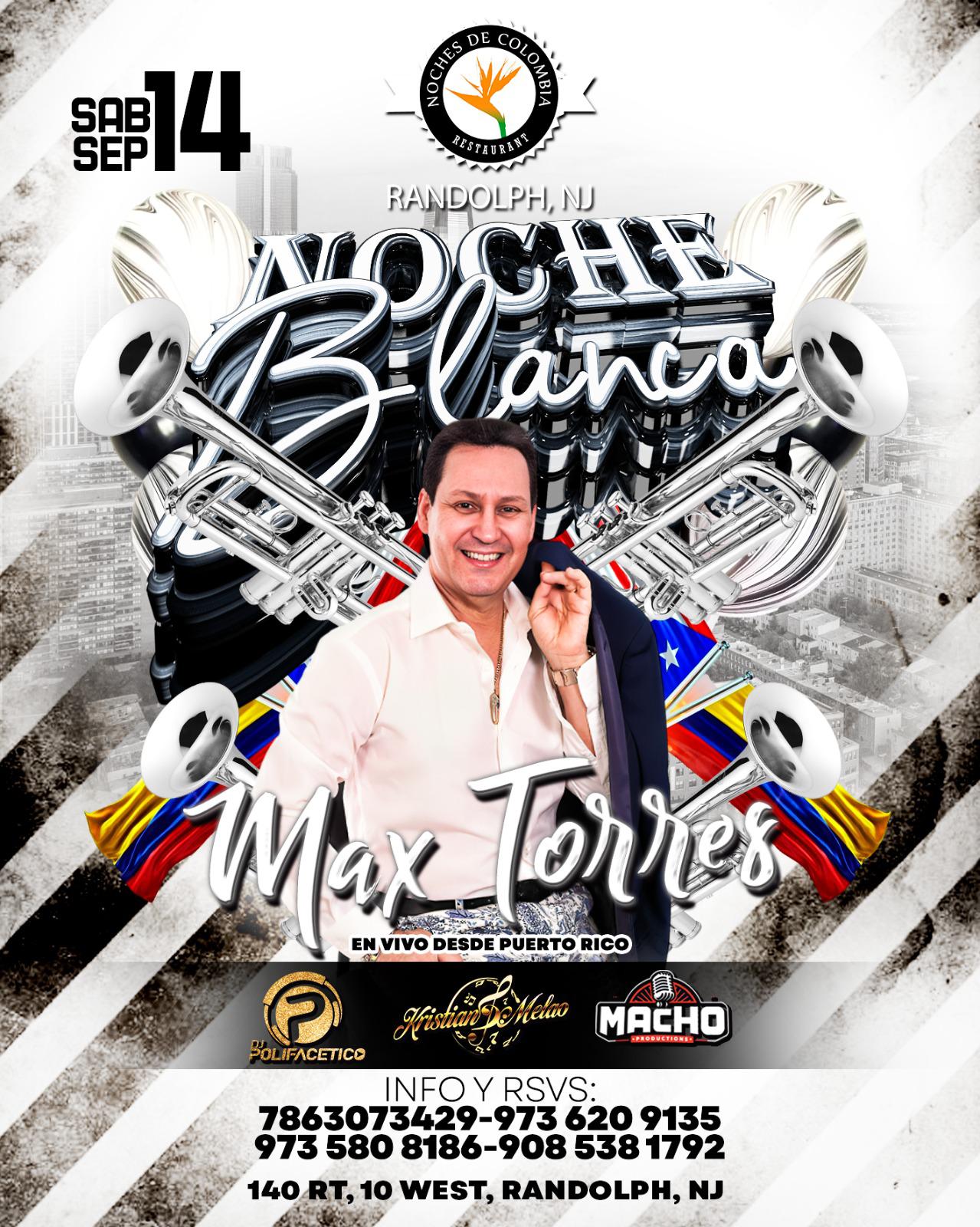 Buy tickets for MAX TORRES MAX TORRES