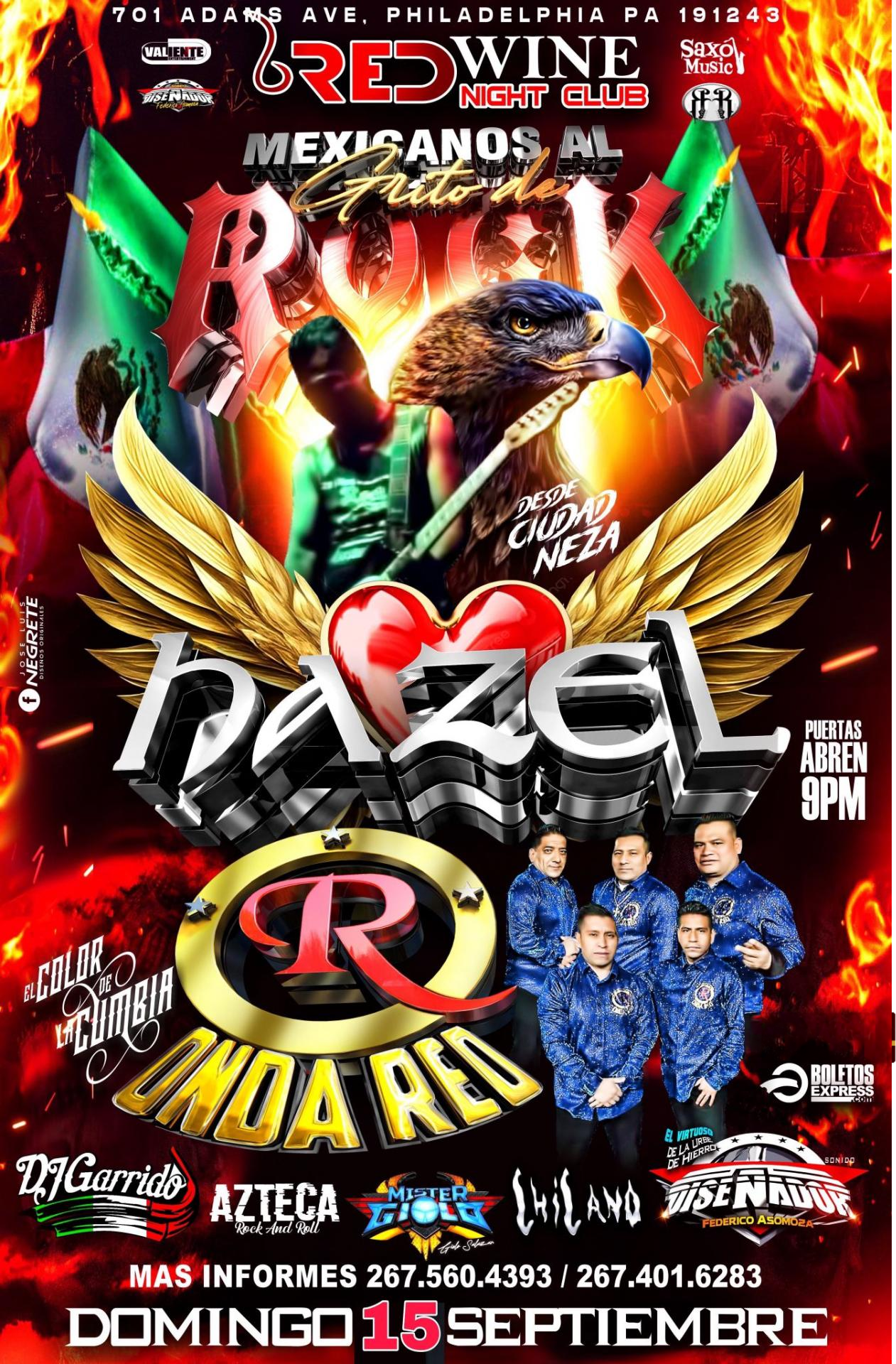Buy tickets for Hazel en Philadelphia celebrando la independencia de mexico Hazel en Philadelphia celebrando la independencia de mexico