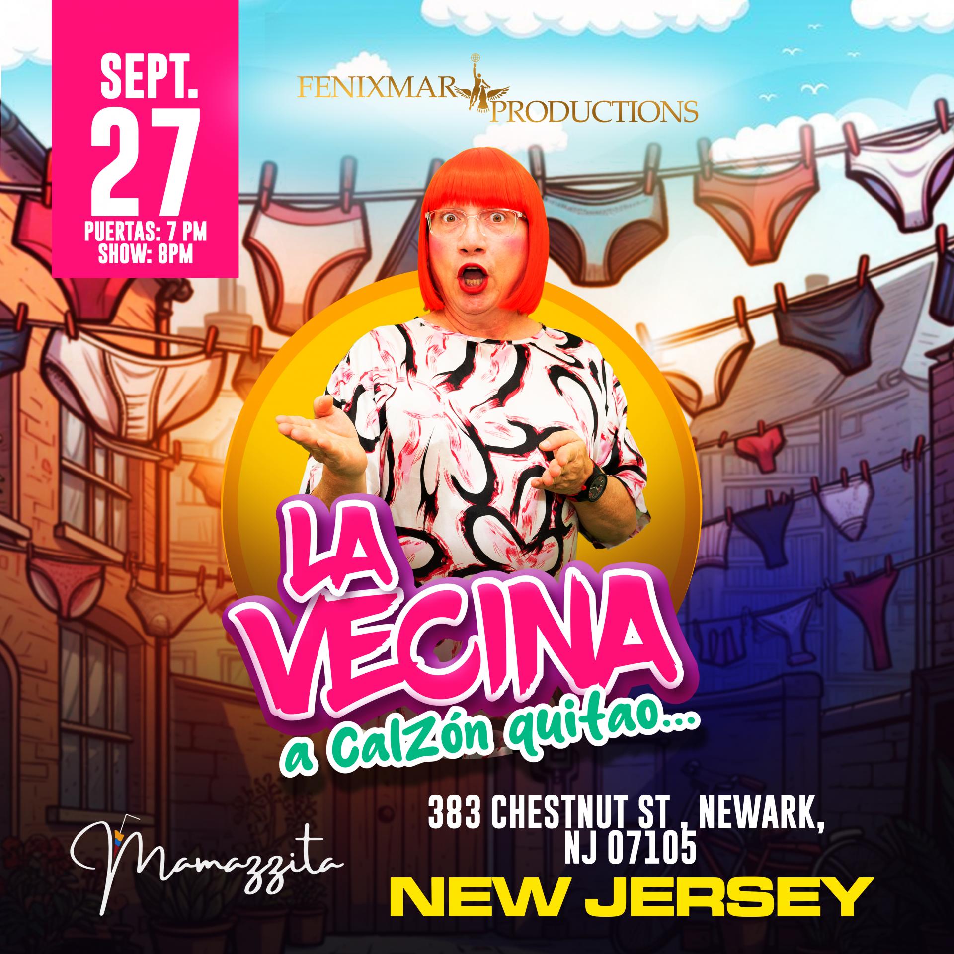 Buy tickets for La Vecina a Calzon Quitao La Vecina a Calzon Quitao
