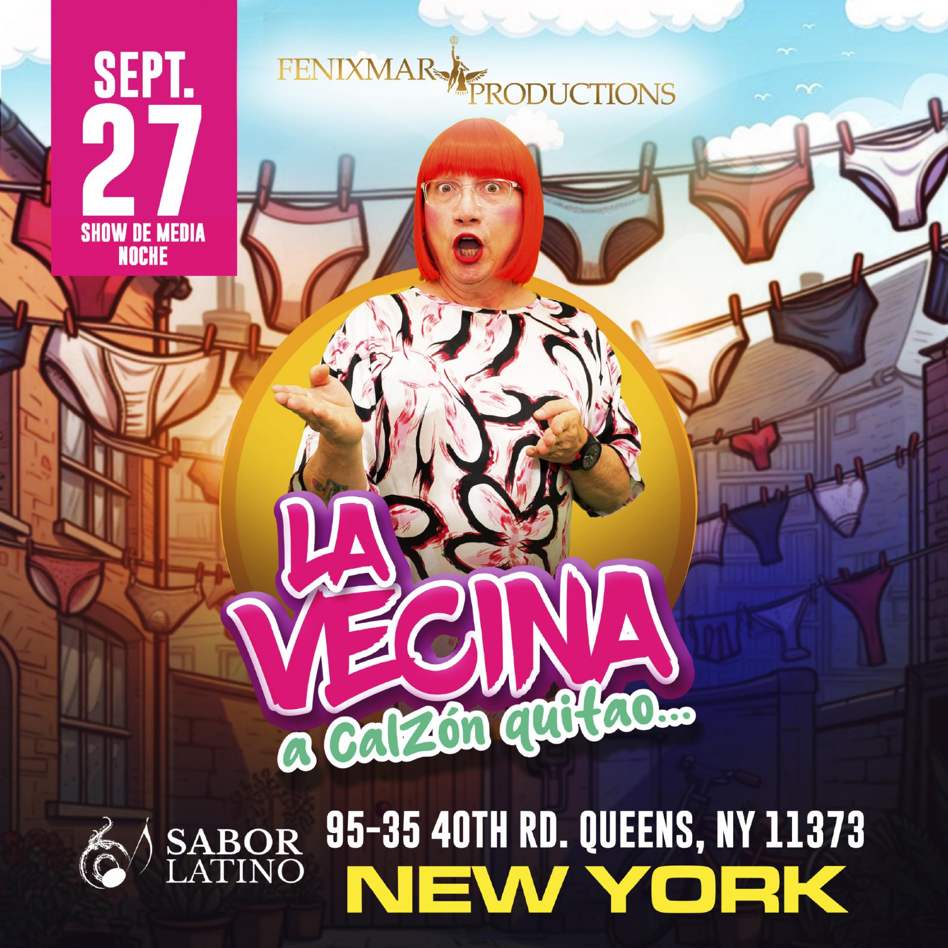 Buy tickets for La Vecina a Calzon Quitao La Vecina a Calzon Quitao