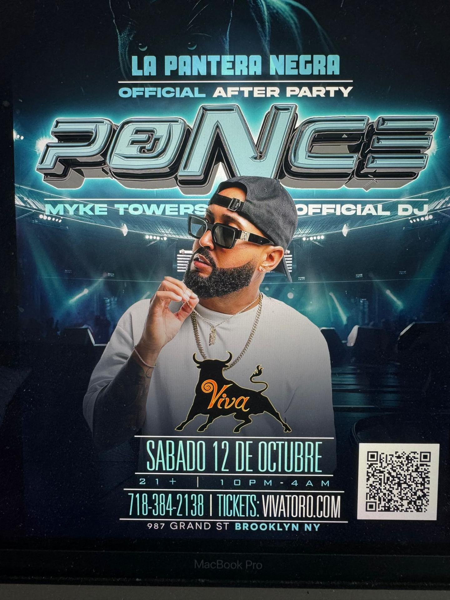 Buy tickets for DJ Ponce “Myke Towers La Pantera Negra Official After Party DJ Ponce “Myke Towers La Pantera Negra Official After Party