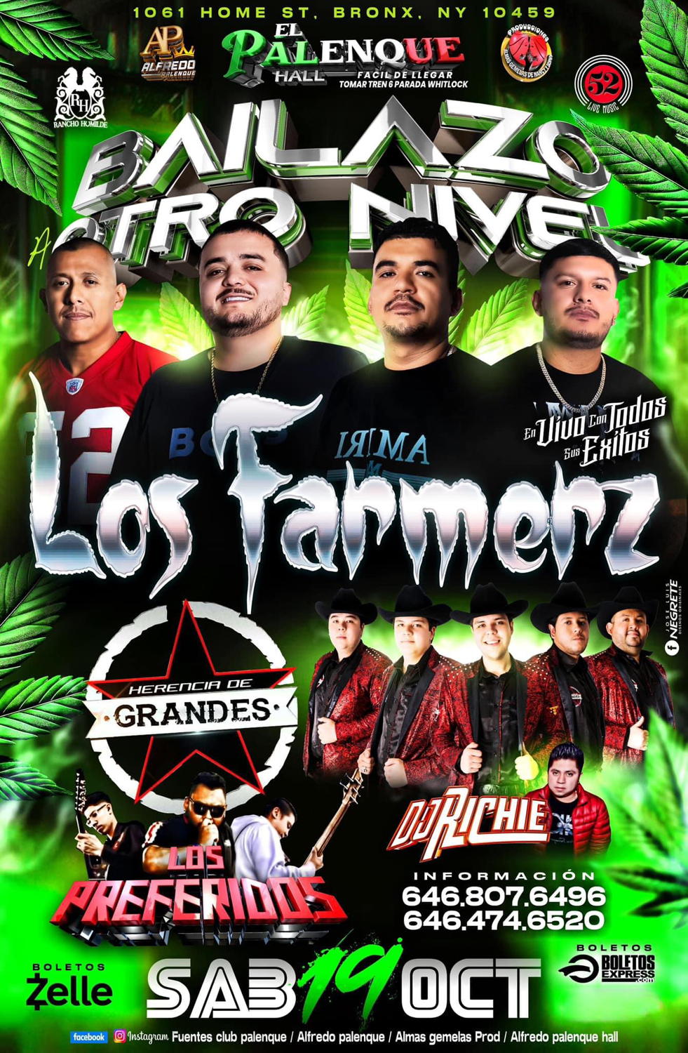 Buy tickets for BAILAZO A OTRO NIVEL - LOS FARMERZ BAILAZO A OTRO NIVEL - LOS FARMERZ
