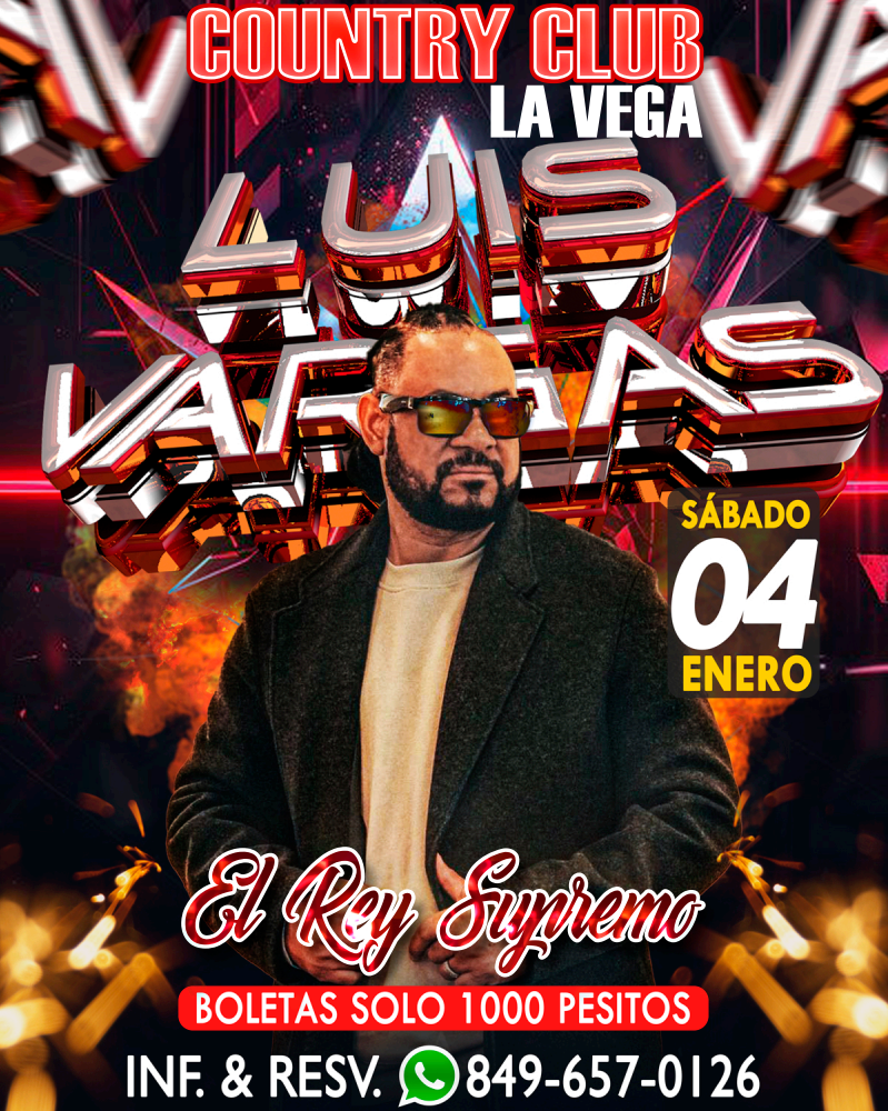 Buy tickets for LUIS VARGAS - EL REY SUPREMO LUIS VARGAS - EL REY SUPREMO