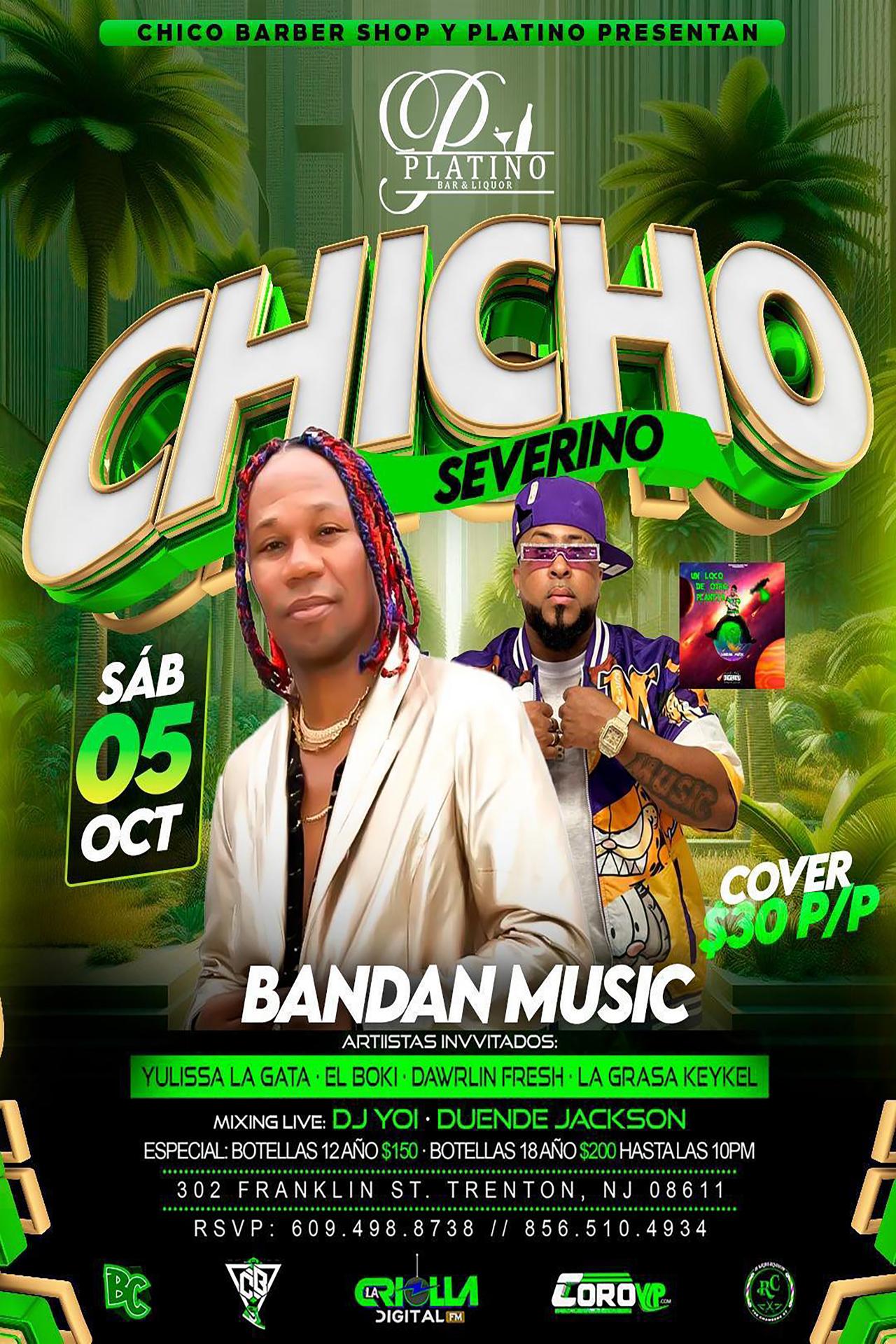 Buy tickets for CHICHO SEVERINO CHICHO SEVERINO