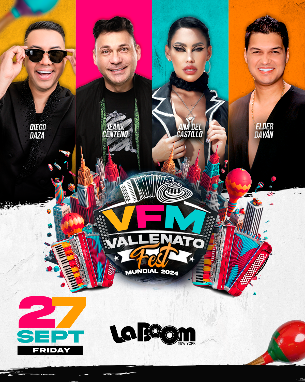 Buy tickets for VALLENATO FEST MUNDIAL 2024 VALLENATO FEST MUNDIAL 2024