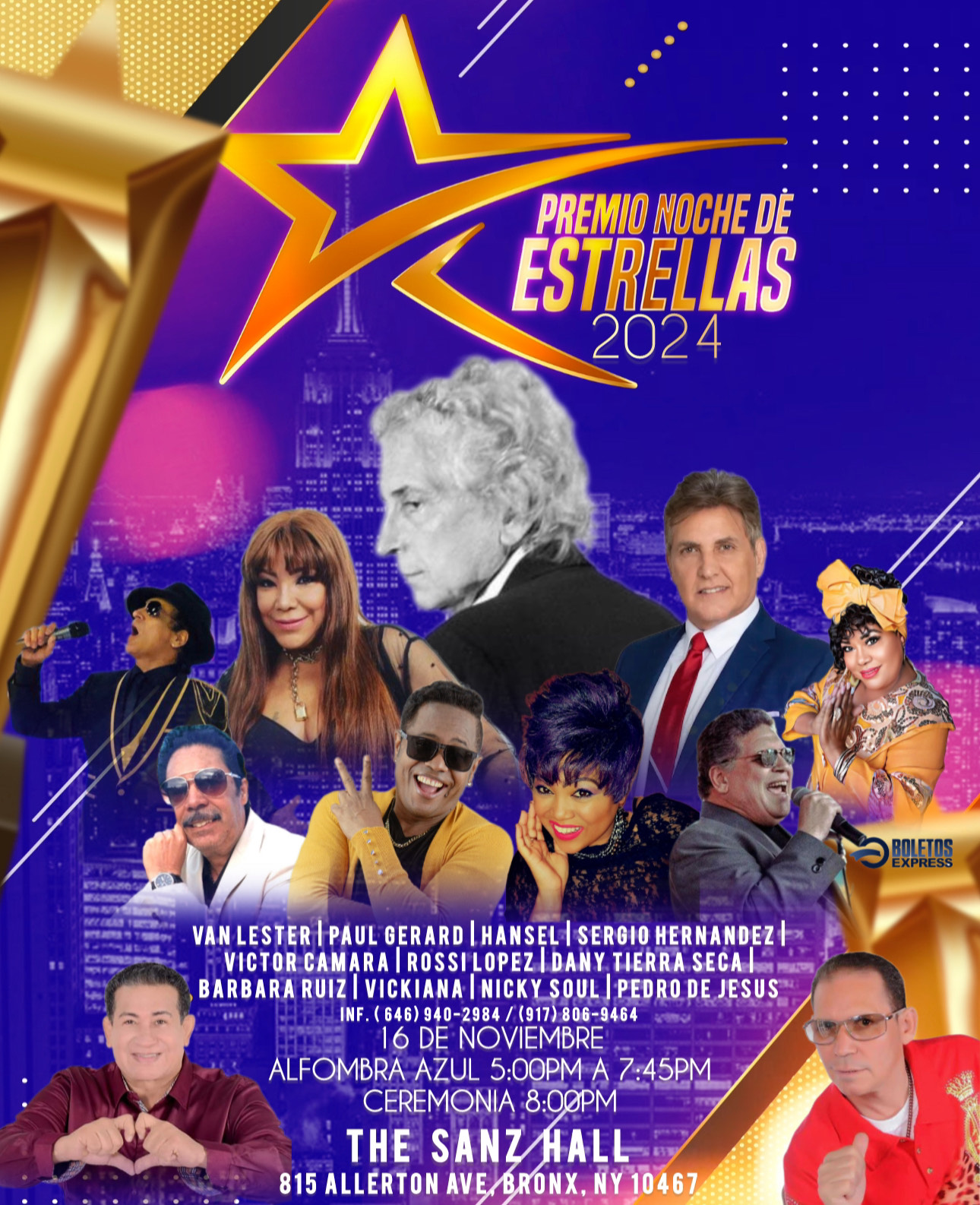 Buy tickets for PREMIOS NOCHE DE ESTRELLAS PREMIOS NOCHE DE ESTRELLAS