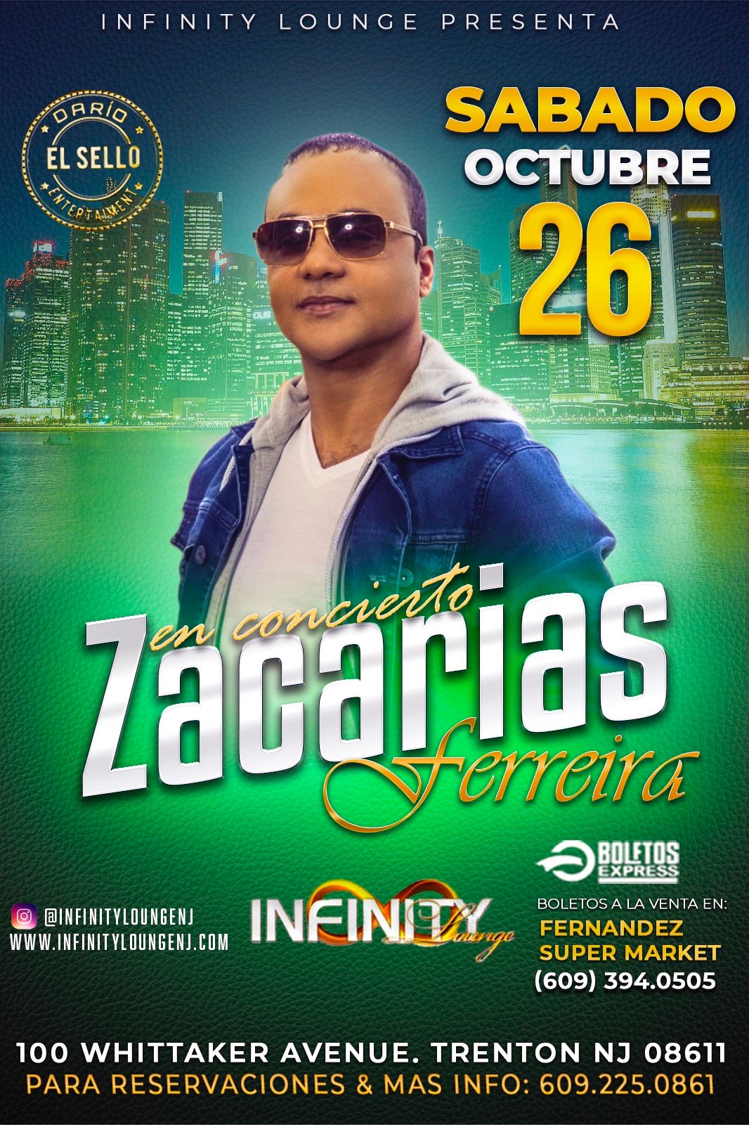 Buy tickets for EN CONCIERTO! - ZACARIAS FERREIRA EN CONCIERTO! - ZACARIAS FERREIRA