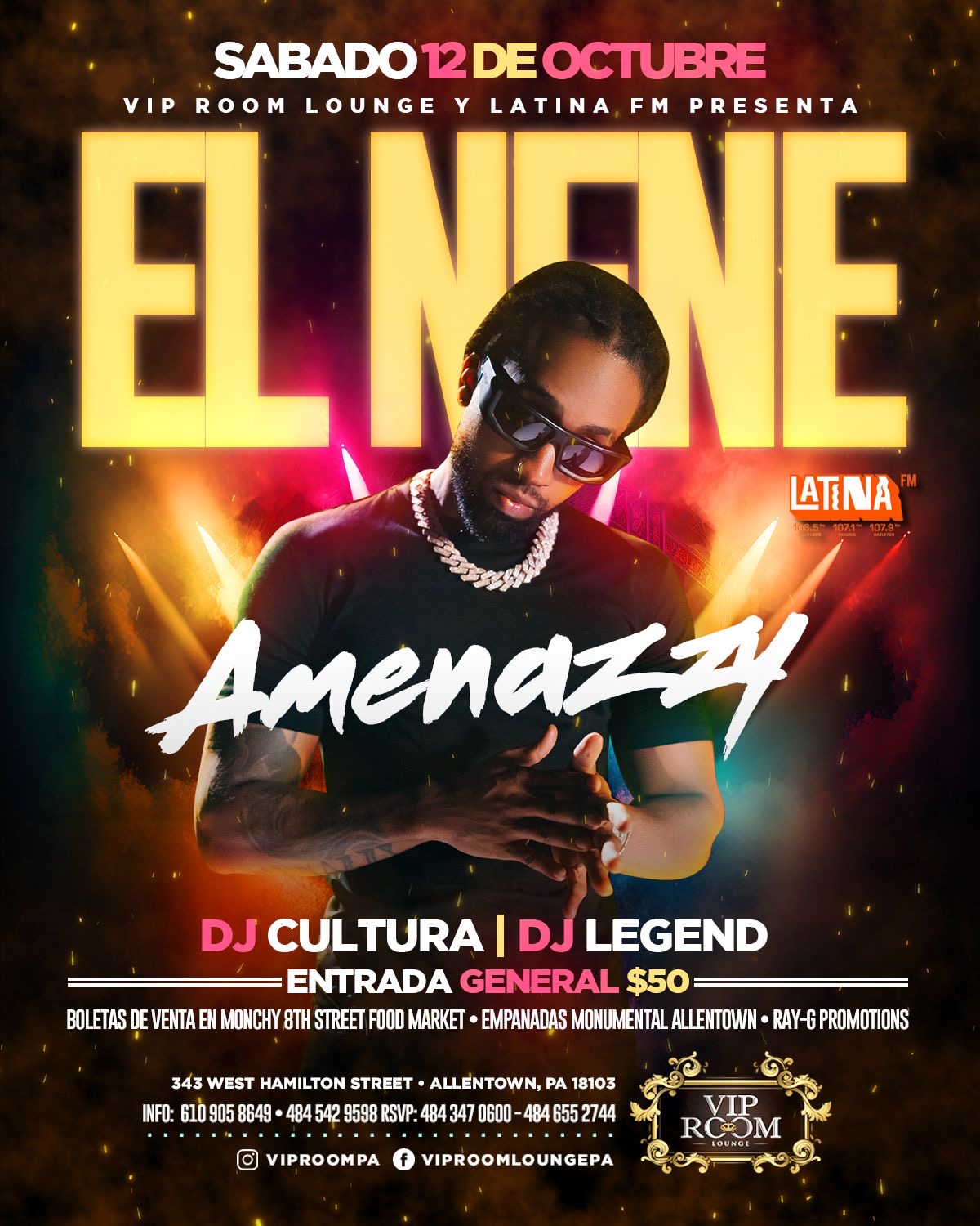 Buy tickets for AMENAZZY - EL NENE AMENAZZY - EL NENE